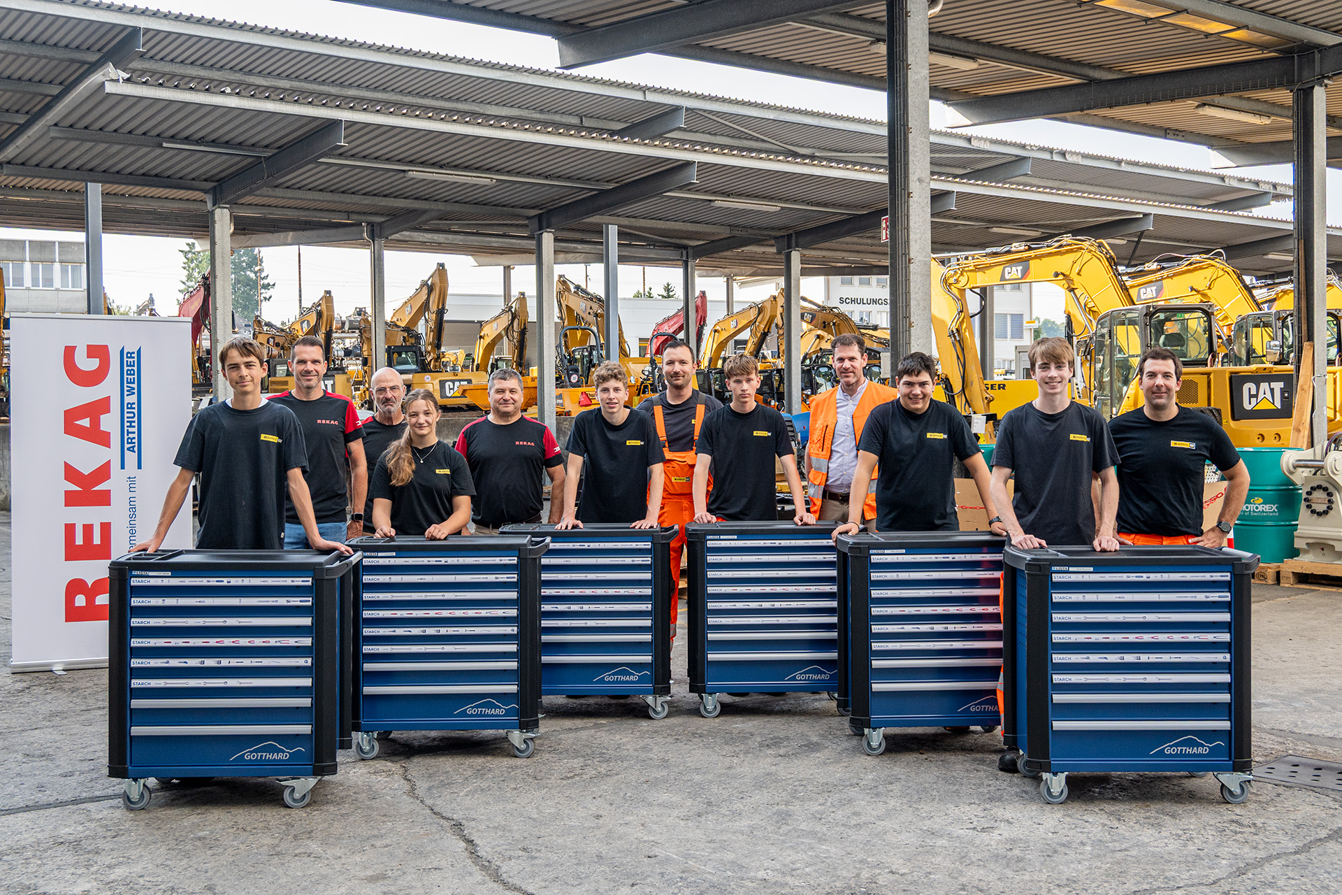 Shop Rekag Avesco Lehrlinge erhalten Starch Werkzeugwagen | REKAG